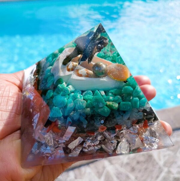 Orgonite Esprit Lagon