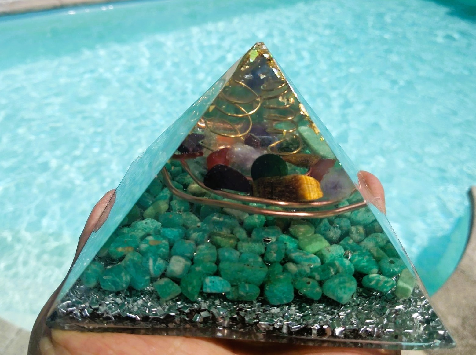 Une émergence de Cristal de Roche